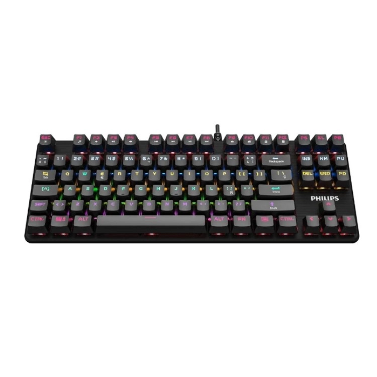 Teclado Philips Mecanico USB G901 Gamin 104 Keys Mix Light Art.SPK8901BQMC